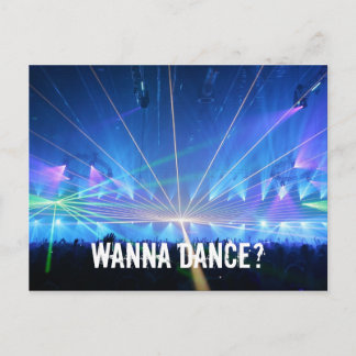 Rave Postkarte