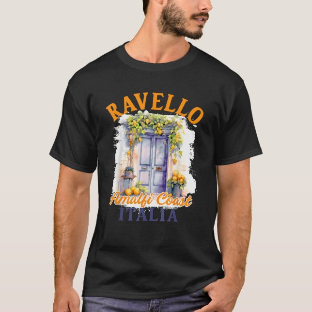 Ravello Travel Amalfi Coast Trip Italien T-Shirt (Vorderseite)