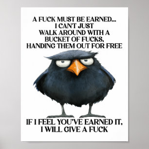 Raven A für muss verdient werden, kann ich nicht e Poster
