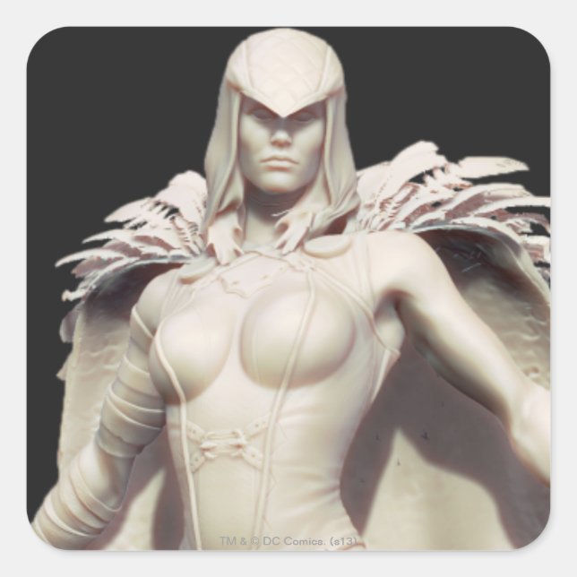 Raven Alternate Quadratischer Aufkleber (Vorderseite)