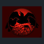 Raven Art Posters Native Wildlife Art Prints Deco Poster<br><div class="desc">Raven Art Plakate personalisierte Native Art Geschenke & Deco raven art prints First Nations Wildlife Art Original raven Plakate / Crow Wildlife Art Native Spirituosen, ravens art gifts for men, women, kids, Zuhause, office, friends and family, raven gifts and posters, druckt crow raptor art by artist / design Kim Hunter...</div>