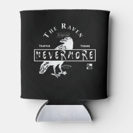 Raven Ayslum (weißer Text) Dosenkühler