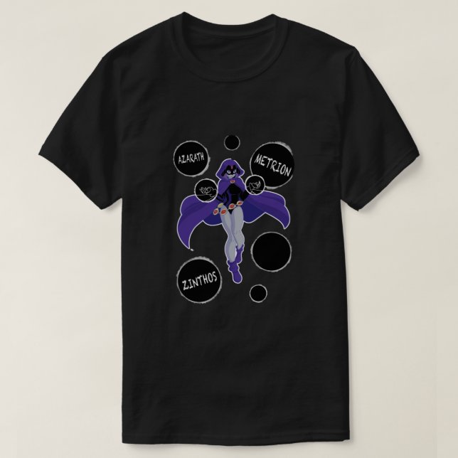 Raven - Azarath Metrion Zinthos Classic T-Shirt (Design vorne)