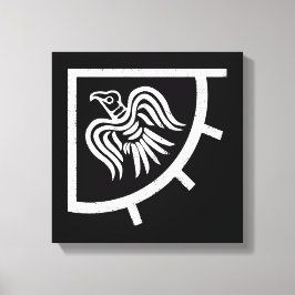 Raven Banner Viking Flag Leinwanddruck