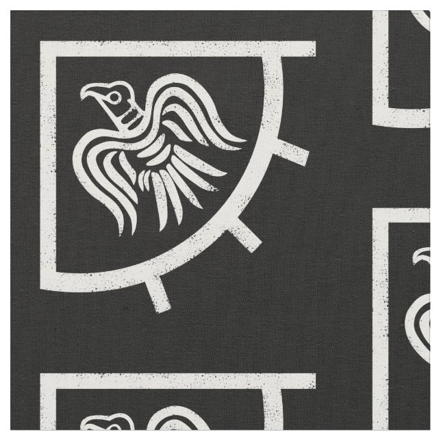 Raven Banner Viking Flag Stoff (Nahaufnahme)