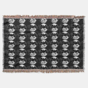 Raven Bird Blanket Spirit Animals Throw Blankes Decke