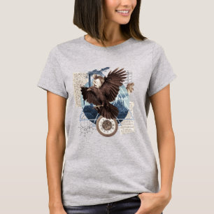 Raven Bird Collage T - Shirt