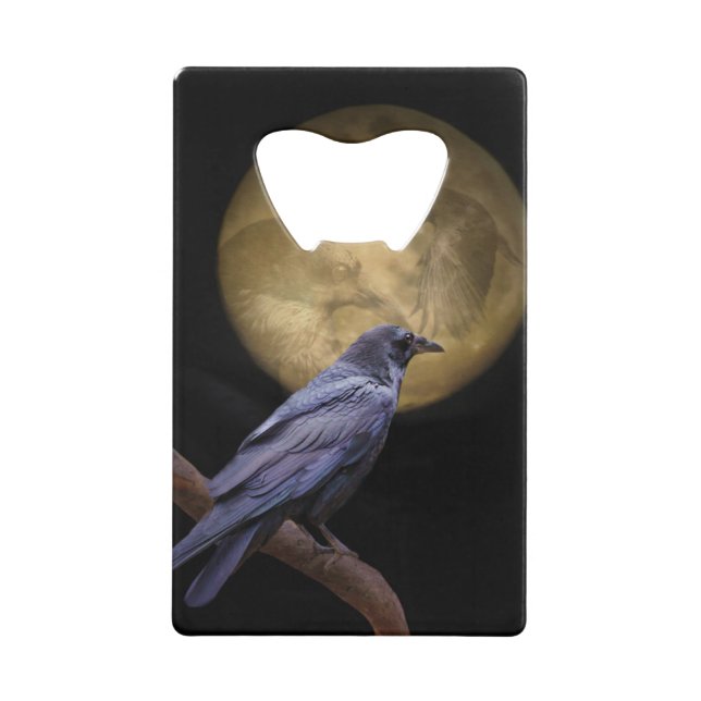 Raven Bottle Opener Kreditkartenflaschenöffner (Vorderseite)