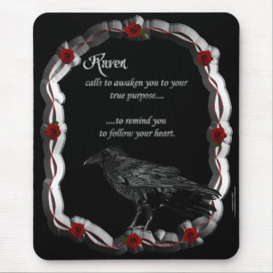 Raven Calling Mousepad