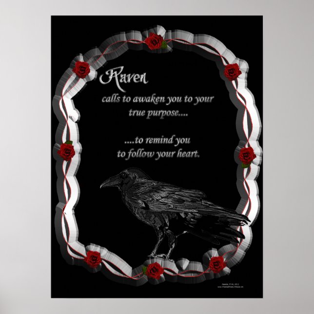 Raven Calling Poster (Vorne)