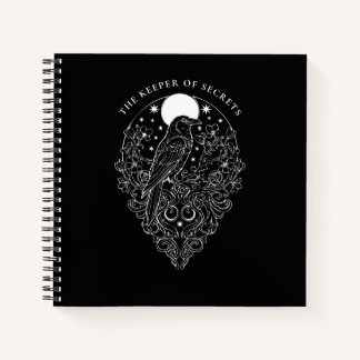 Raven Celestial Halloween Notizbuch