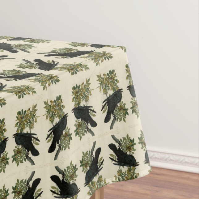 Raven (Common Raven) von Audubon Birds of America Tischdecke (Beispiel)