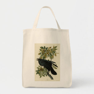 Raven (Common Raven) von Audubon Birds of America Tragetasche