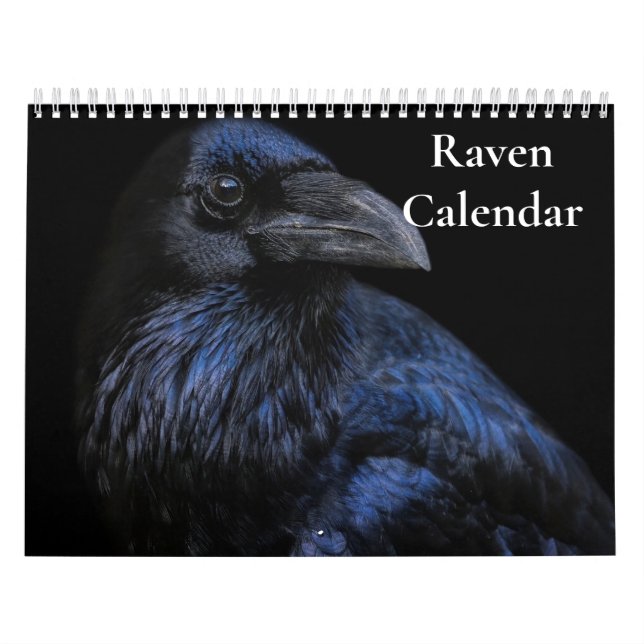 Raven Crow Calendar 2025 Kalender (Titelbild)
