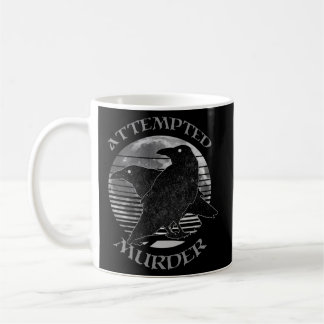 Raven Crow versuchte Murder Moon Wiccan Pagan Kaffeetasse