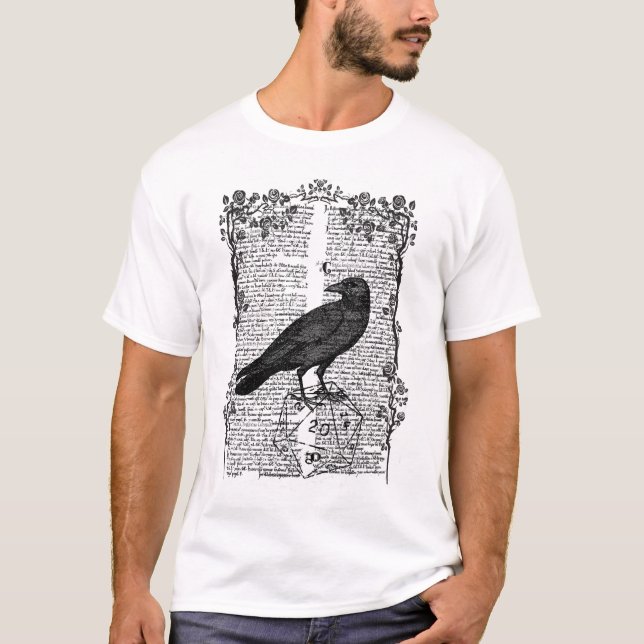 Raven D20 T-Shirt (Vorderseite)