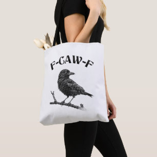 Raven F-CAW-F Halloween Minimalistisch