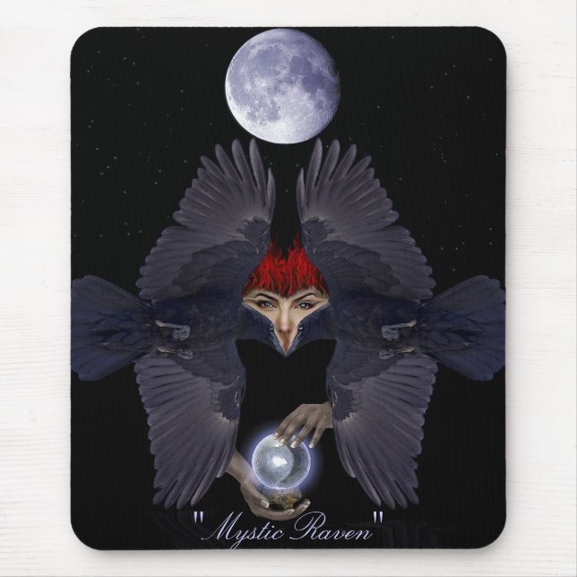 RAVEN FANTASY Mousepad (Vorne)