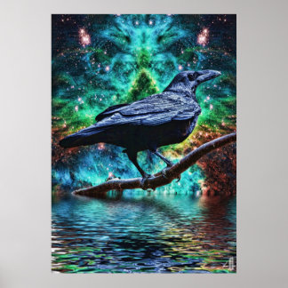 Raven Fantasy Poster