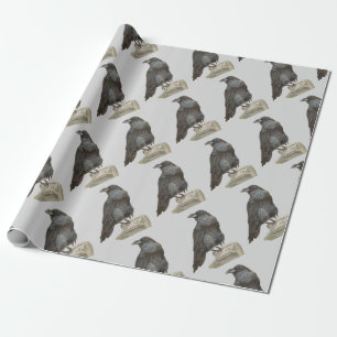 Raven Geschenkpapier