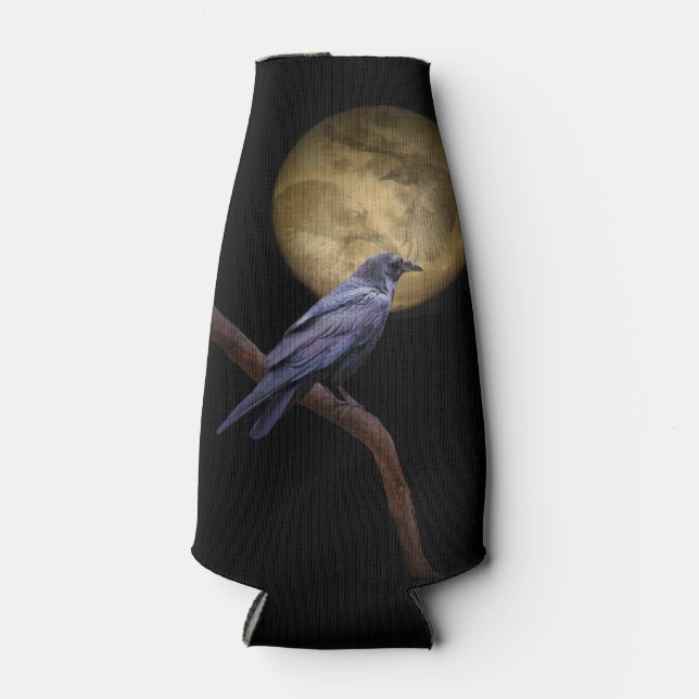 Raven Gothic Dose oder Flasche Cooler Flaschenkühler (Vorderseite)