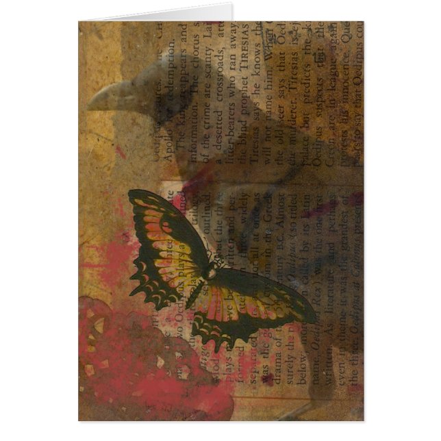 Raven Grunge Collage (Vorne)