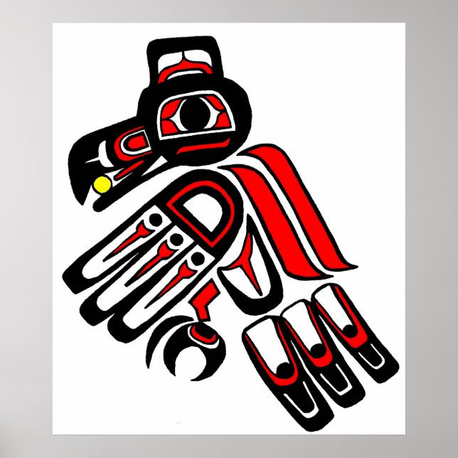 raven haida poster (Vorne)