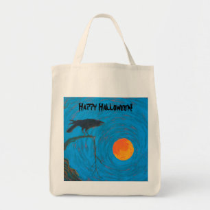 Raven Halloween Tragetasche