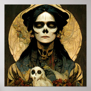 Raven Hexe 2 Fantasy Horror Goth Gothic Poster