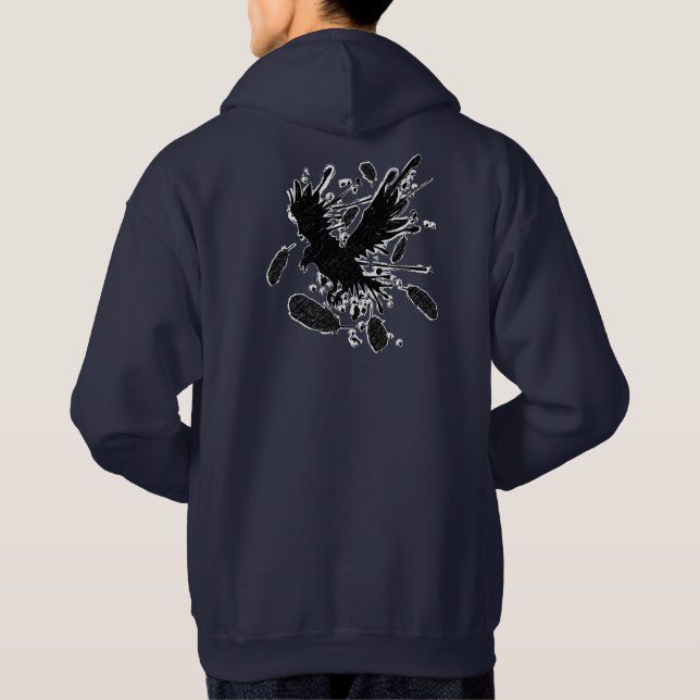 RAVEN HOODIE (Rückseite)