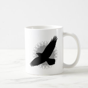 Raven in Flight Tasse