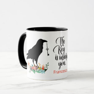 Raven Inspirational - Spirit Animal Totem Tasse