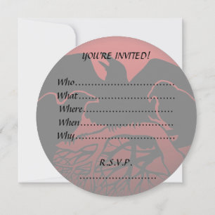 Raven Invitations Personalisiert Native Art Card Einladung