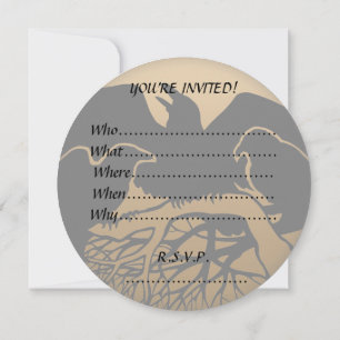 Raven Invitations Personalisiert Native Art Card Einladung