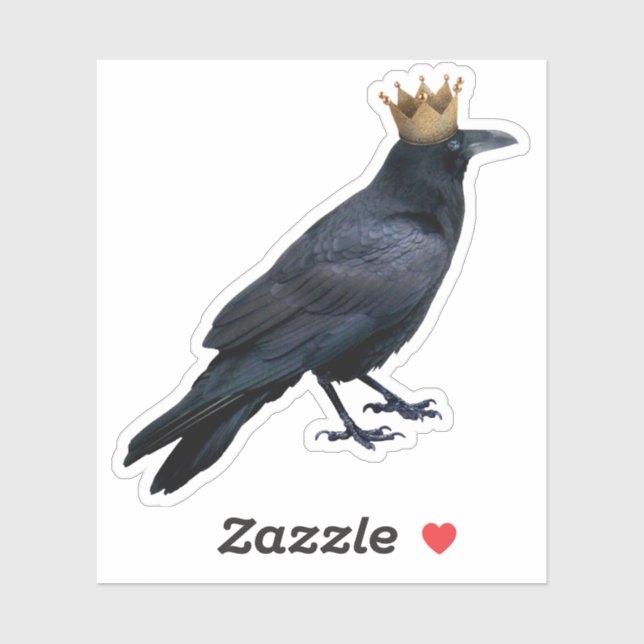 Raven King Sticker (Blatt)