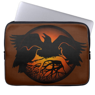 Raven Laptop Sleeve Spirit Animal Tablet Hüllen