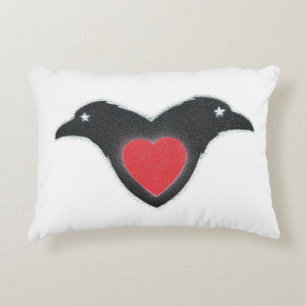Raven Liebe Dekokissen
