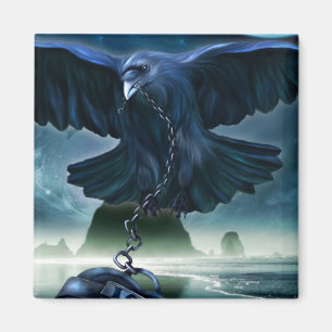 Raven Liebe Magnet