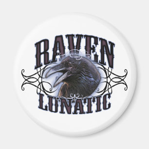 Raven Lunatic Magnet
