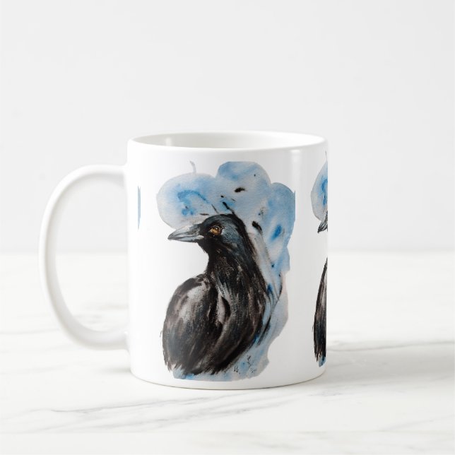 Raven Magic Harmonic Totem Harmonie Wasserfarben M Kaffeetasse (Links)
