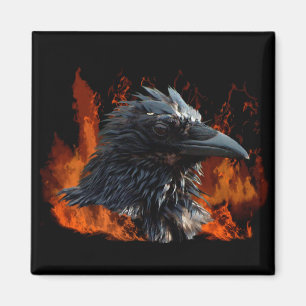 Raven Magnets Magnet