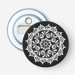 Raven Mandala Flaschenöffner