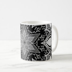 Raven Mandala Tasse