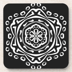 Raven Mandala Untersetzer