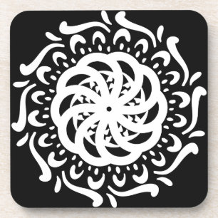 Raven Mandala Untersetzer