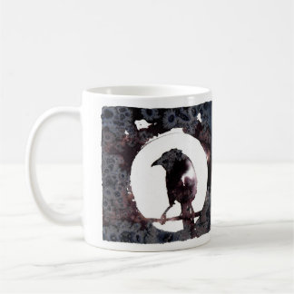 Raven Moon (nur vorne) Kaffeetasse