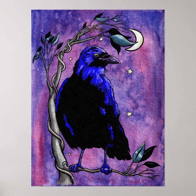Raven Moon Poster (Vorne)