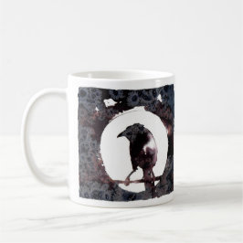 Raven Moon (vorne und hinten) Kaffeetasse