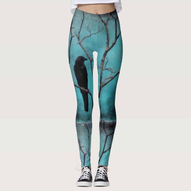 Raven Mystique Leggings (Vorderseite)
