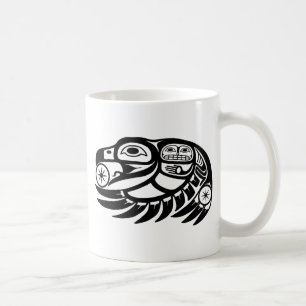 Raven Native American Design Tasse